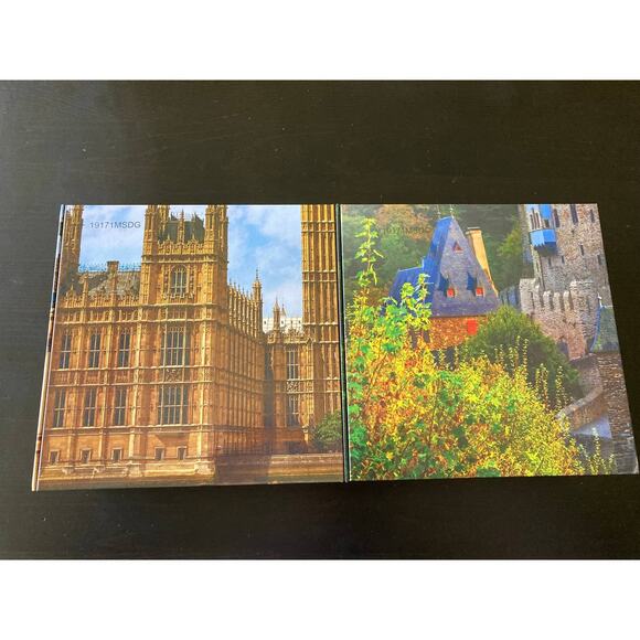 Sure Lox Keepsake Puzzle Pack 1000 pieces Big Ben and Burg Eltz - Picture 1 of 6